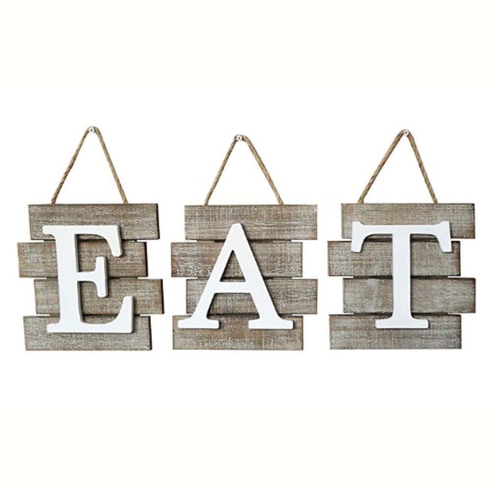 Rustic Lettered Hanging Sign - Picture 4 of 5